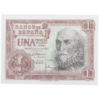 1953. Estado Español (1936-1975). Serie X. 1 peseta. Pick# 144a. SC. Est.8.