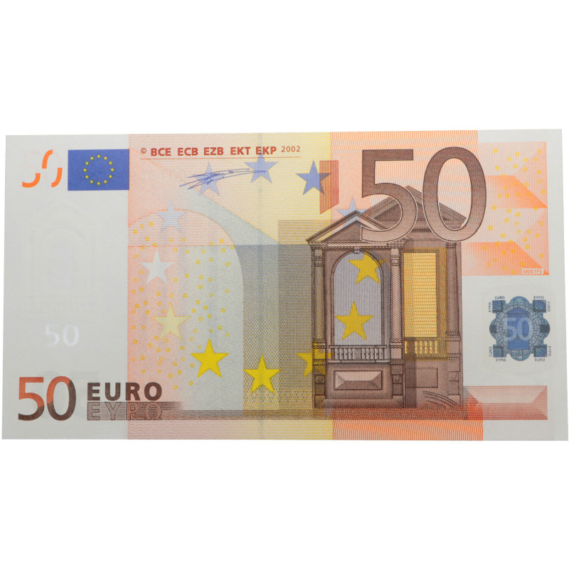 1 de Enero de 2002. España. 1ª firma . 50 Euros. Edifil 2021: 489A. Firma Duisen...