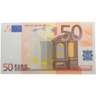1 de Enero de 2002. España. 1ª firma . 50 Euros. Edifil 2021: 489A. Firma Duisenberg. Serie V. SC. Est.100.