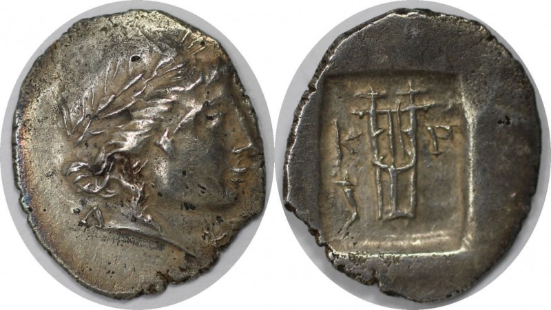 Griechische Münzen, LYCIA. LYKISCHE LIGA. PHASELIS. Drachme 100-88 v. Chr, Silbe...