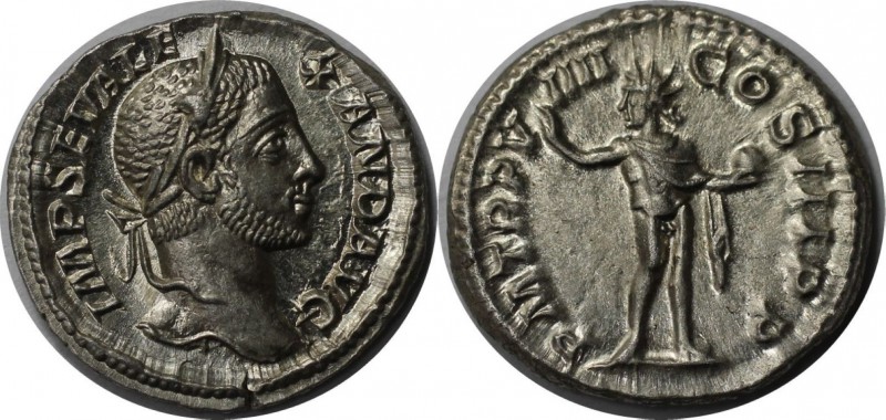 Römische Münzen, MÜNZEN DER RÖMISCHEN KAISERZEIT. Severus Alexander (222-235). A...