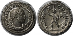 Römische Münzen, MÜNZEN DER RÖMISCHEN KAISERZEIT. Severus Alexander (222-235). AR Denar, Silber. 3.40 g. 20 mm. Stempelglanz