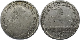Altdeutsche Münzen und Medaillen, BRAUNSCHWEIG - WOLFENBÜTTEL. Karl I. (1735-1780). 1/3 Taler 1764 IDB/E, Silber. Schön 316. Sehr schön