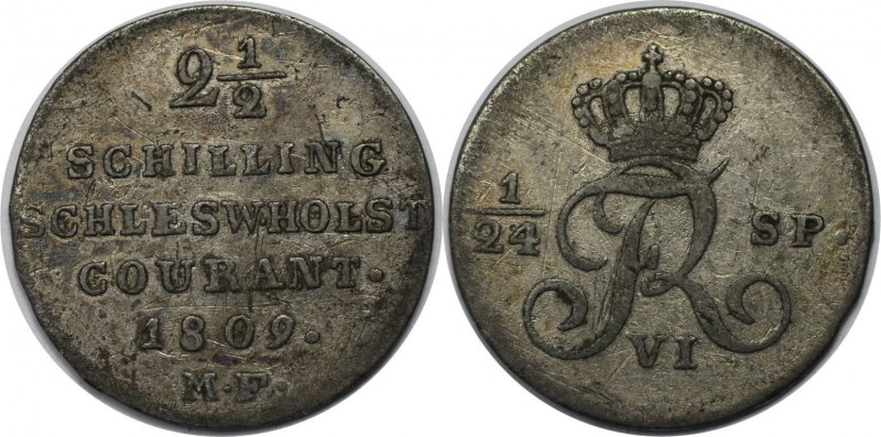 Altdeutsche Münzen und Medaillen, SCHLESWIG - HOLSTEIN. Friedrich VI. (1808-1839...