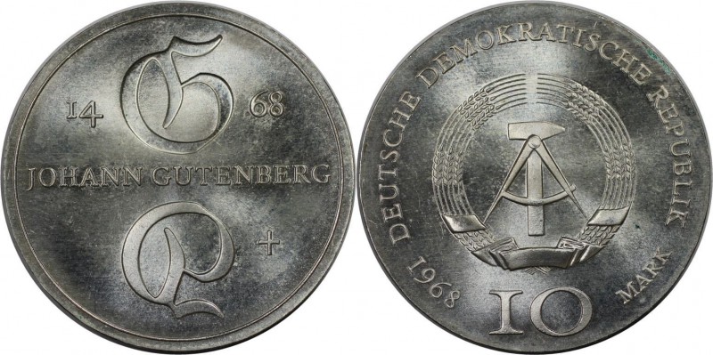 Deutsche Münzen und Medaillen ab 1945, Deutsche Demokratische Republik bis 1990....