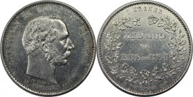 Europäische Münzen und Medaillen, Dänemark / Denmark. Christian IX (1863-1906). 25. Regierungsjubiläum. 2 Kroner 1888, Silber. KM 799. Fast Vorzüglich...