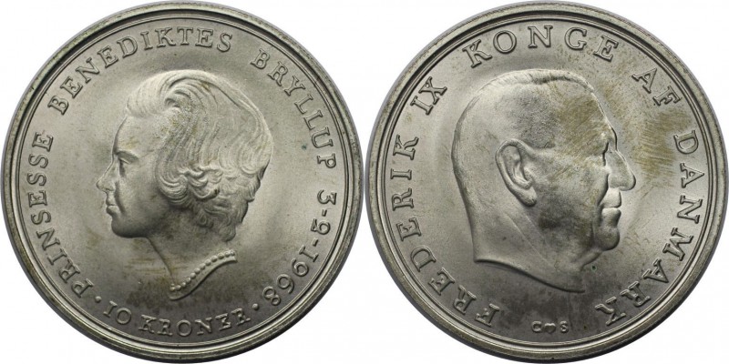 Europäische Münzen und Medaillen, Dänemark / Denmark. Prinzessin Benedikt. Frede...
