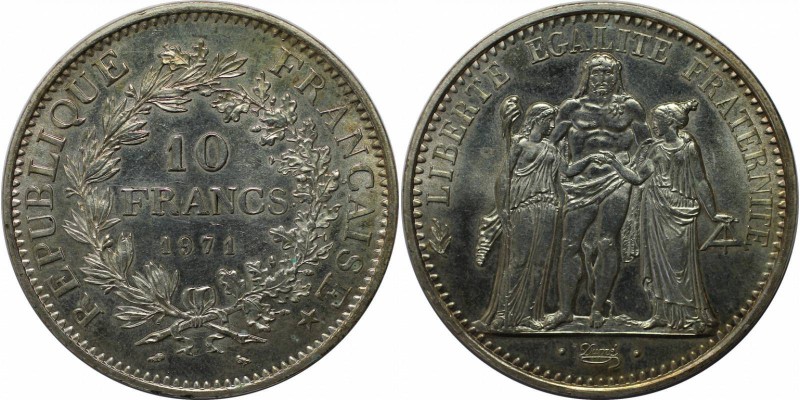 Europäische Münzen und Medaillen, Frankreich / France. Herkulesgruppe. 10 Francs...