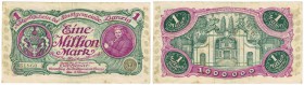 Banknoten, Danzig. 1 Million Mark 1923. Pick 24. XF-
