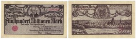 Banknoten, Danzig. 500 Millionen Mark 1923. Pick 29b. aUNC