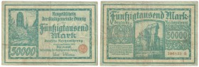 Banknoten, Danzig. 500000 Mark 1923. Pick 19. aXF