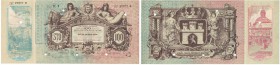 Banknoten, Polen / Poland. Lwow. 100 Koron 1915. XF, Cancelled