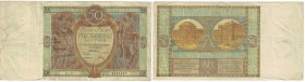 Banknoten, Polen / Poland. 50 Zlotych 1929. Pick 71. III