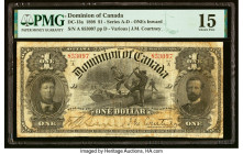 Canada Dominion of Canada $1 31.3.1898 DC-13a PMG Choice Fine 15. HID09801242017 © 2022 Heritage Auctions | All Rights Reserved