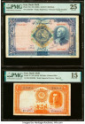 Iran Bank Melli 500; 20 Rials ND (1938) / AH1317 Pick 37a; 41 Two Examples PMG Very Fine 25; Choice Fine 15. HID09801242017 © 2022 Heritage Auctions |...