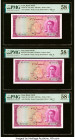 Iran Bank Melli 100 Rials ND (1951) Pick 50 Three Consecutive Examples PMG Choice About Unc 58 EPQ (3). HID09801242017 © 2022 Heritage Auctions | All ...