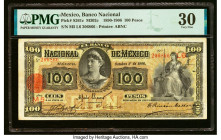 Mexico Banco Nacional de Mexicano 100 Pesos 1.10.1906 Pick S261c M302c PMG Very Fine 30. HID09801242017 © 2022 Heritage Auctions | All Rights Reserved...