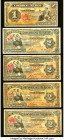 Mexico Group Lot of 9 Examples Fine. Staining and pinholes noted. HID09801242017 © 2022 Heritage Auctions | All Rights Reserved