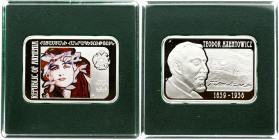 Armenia 100 Dram 2010 Teodor Axentowicz; coloured. Silver .925, 28.28 g. KM-271. In Plastic Packaging.