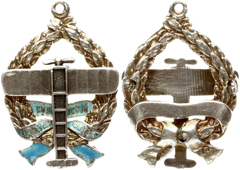 Russia. Badge Special Committee for strengthening Russian Air Force for voluntar...
