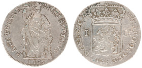 Bataafse Republiek (1795-1806) - Gelderland - 1 Gulden 1795 (Sch. 89 / Delm. 1178) - VF+
