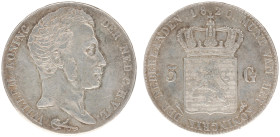 Koninkrijk NL Willem I (1815-1840) - 3 Gulden 1820 U (Sch. 242) - a.VF