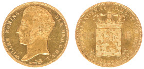 Koninkrijk NL Willem I (1815-1840) - 10 Gulden 1840 (Sch. 189) - Gold - XF+
