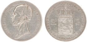 Koninkrijk NL Willem II (1840-1849) - 2½ Gulden 1841 (Sch. 506/RR) - F/VF