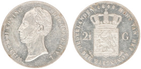 Koninkrijk NL Willem II (1840-1849) - 2½ Gulden 1848 (Sch. 515) - XF/UNC