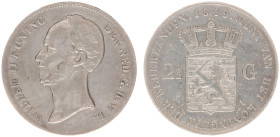 Koninkrijk NL Willem II (1840-1849) - 2½ Gulden 1849 (Sch. 516) - VF