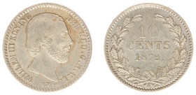 Koninkrijk NL Willem III (1849-1890) - 10 Cent 1879 (Sch. 654) - good XF