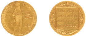 Koninkrijk NL Wilhelmina (1890-1948) - Gouden dukaat 1903/01 OVERDATE (Sch. 759/RR) - XF, very rare