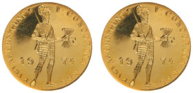 Koninkrijk NL Juliana (1948-1980) - Gouden Dukaat 1974 - Proof