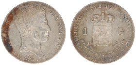 Nederlands-Indië - Nederlands-Indisch Gouvernement (1816-1949) - 1 Gulden 1840 (Scho. 617) - a.VF