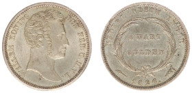 Nederlands-Indië - Nederlands-Indisch Gouvernement (1816-1949) - ¼ Gulden 1826 (Scho. 623) - UNC