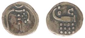 De VOC in Voor-Indië - Negapatnam - AR Fanam of 6 stivers, ND (c. 17th -18th cent.) - (Scho. 1234) - The large fanam of 6 stivers, struck at Negapatna...