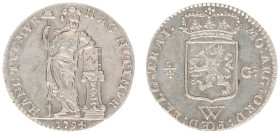 Overzeese Gebiedsdelen - Nederlands West-Indië - ¼ Gulden 1794 (Scho. 1355) - VF