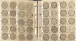 Coins Netherlands in albums - Album with various Juliana silver coins, added some miscellaneous