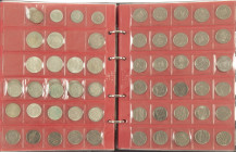 Coins Netherlands in albums - Album with pre- and post-war coins Netherlands incl. many silver coins