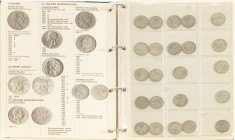 Coins Netherlands in albums - Album with various silver Juliana guldens, added some other coins