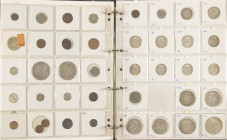 Coins Netherlands in albums - Collection Netherlands from Willem II till present, also some Dutch provincial coins