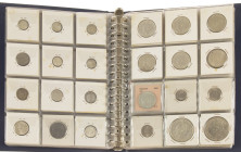 Coins Netherlands in albums - Collection from Willem II to Beatrix incl. Gulden 1848, Rijksdaalders, 10- and 50 Guldenstukken etc.