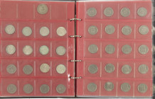 Coins Netherlands in albums - Album with Juliana & Beatrix coins