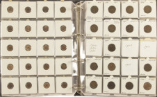 Coins Netherlands in albums - Collection Dutch coins some nice qualities and maybe better dates, incl. 50 cents 1898