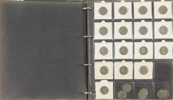 Coins Netherlands in albums - Album with coins in silver and base