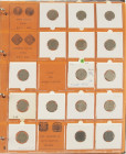 Coins Netherlands in albums - Wilhemina collection a.w. 4 Rijksdaalders