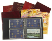 Coins Netherlands in albums - Collection Netherlands FDC-sets in 6 albums from 1948-2000
