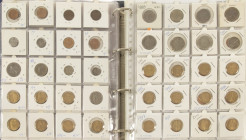 Coins Netherlands in albums: Euros - Alnum with various euro coins Netherlands & Europe, also some miscellaneous a.w. pre-war coins Netherlands