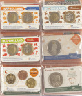 Coins Netherlands in albums: Euros - Album with coins and medals in coincards a.w. Ik Hou van Holland