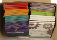 Coins Netherlands in boxes: Euros - Box with appr. 62 Netherlands BU-sets, mostly Goede Doelen